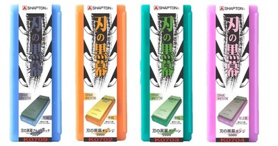 Shapton Ha no Kuromaku Schleifstein #320 #1000 #2000 #5000 Messer Wetzstein