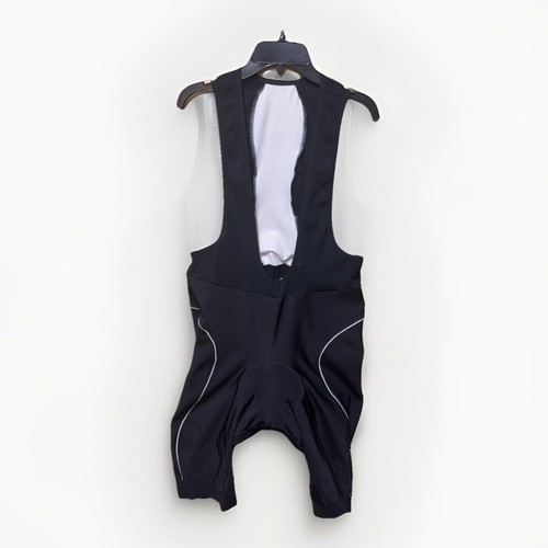Men’s Giordana Black Fleece Medium Length Cycling Bib XL Italy - Picture 1 of 7