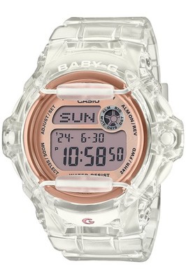 Casio Baby G Super Illuminator BG 169UG 7BJF Womens Watch Skeleton Clear