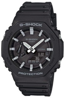 CASIO G-Shock Ana-Digi Herrenuhr Schwarz GA-2100-1AER