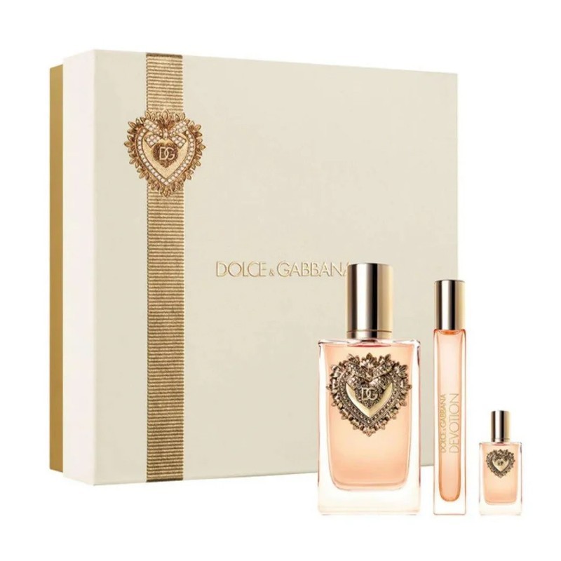 Dolce & Gabbana Devotion Eau de Parfum 100ml Spray + 10ml + 5ml New