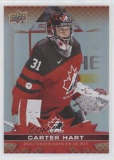 2021-22 Upper Deck Tim Hortons Team Canada Carter Hart #26 py2