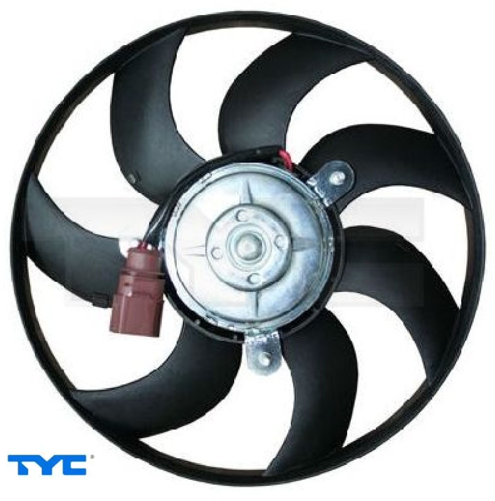 Lüfter, Motorkühlung rechts 837-0032 TYC für VW SEAT SKODA AUDI - Bild 4