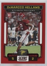 2023 Score Rookies Red DeMarcco Hellams #385 0rd2
