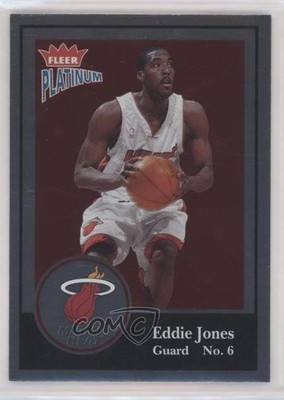 2003-04 Fleer Platinum Platinum Finish 19/100 Eddie Jones #129 0nr3