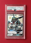 2018 POKEMON SUN & MOON CELESTIAL STORM #177A FULL ART/RAYQUAZA GX PSA 10