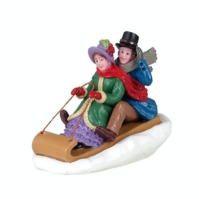 Lemax-12033-448, Victorian Toboggan Ride, Weihnachtsdorf, Weihnachtsfiguren