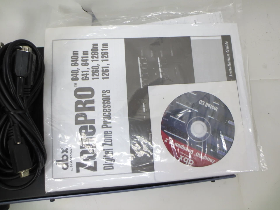 DBX 640 ZonePRO 6x4 Digital Zone Processor DBX640V - 6 Inputs & 4 Outputs - Image 3 of 4