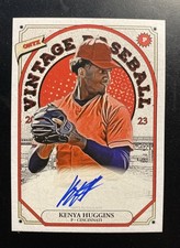 2023 Onyx Vintage - Kenya Huggins Rookie Card Blue Auto (RC)⭐️