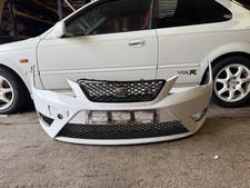 2012 - 2017 Seat Ibiza 6J Front Bumper White Genuine - Damaged / Repair