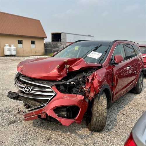 Passenger Headlight Korea Built Halogen Fits 13-16 SANTA FE 1371450