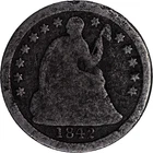 1842 5c Seated Liberty Half Dime ~ Good Details
