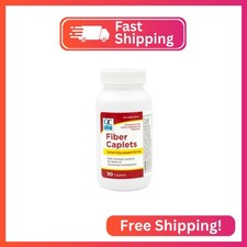 Quality Choice Fiber Therapy Caplets, Safe and Comfortable Constipation Relief W