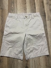 Vineyard Vines Shorts, Youth Boys Size 14, Brown, Flat Front