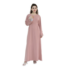 Islamic Women Abaya Elegant Muslim Ramadan Kaftan Long Dress Turkey Evening Gown