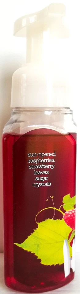 Bath Body Works SUN-RIPENED RASPBERRY Gentle Foaming Hand Soap, 8.75 oz., NEW - Image 3 of 3