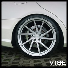 19 Stance Sf01 19x9.5 Silver Forged Concave Wheels Rims Fits Audi B8 A4 S4