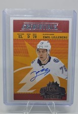 2024-25 Upper Deck Credentials - Retro Ticket Access Auto Rookies Emil Lilleberg