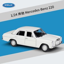 WELLY 1:24 Mercedes Benz 220 Sedan Simulation Alloy Car Model