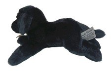 Yomiko Classics Black Labrador Lab Dog 12" Plush Stuffed Animal