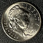 Emerging Liberty Dime 1776-2026 P, with DIE CRACK UNDER BUST ERROR