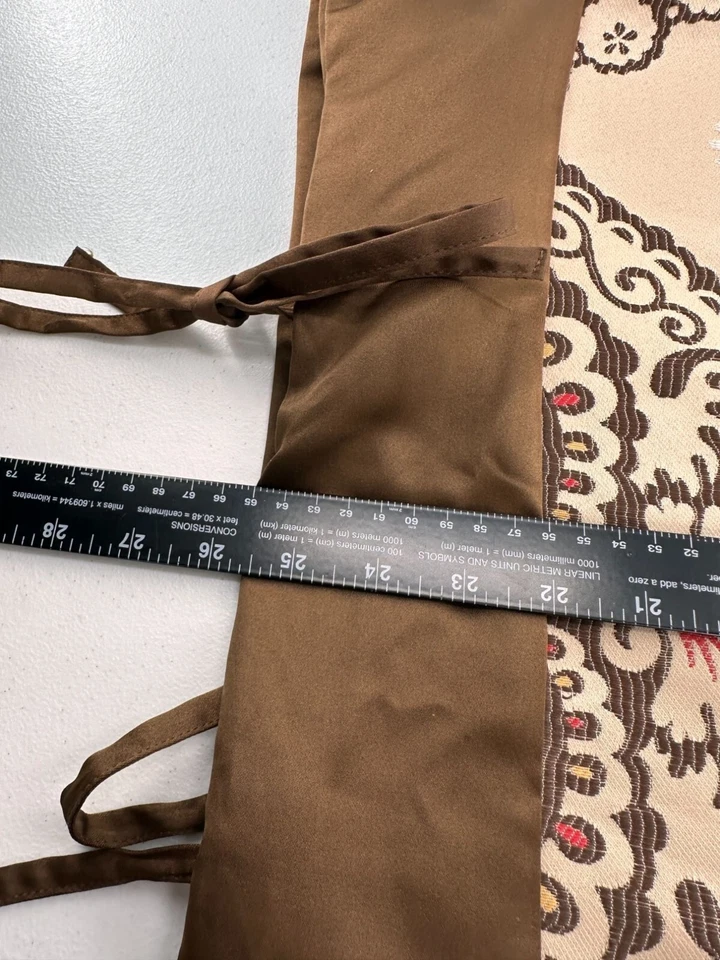 Colección Martha Stewart Tamaño Estándar Almohada Sham Boho 19x26 Par Floral Leer Foto 3 de 4