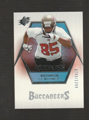 2006 Upper Deck SPX Rookies #148 T.J. Williams RC, NC State Wolfpack #/1299