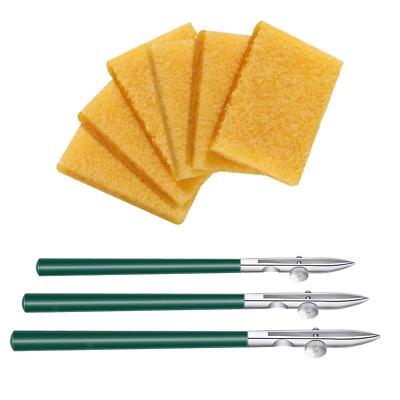 3 Stück Kunst Lineal Stift Lineal Tintenstifte und Klebereste Radierer Maskierung Flüssigkeit Stift