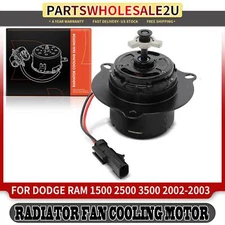 A/C Condenser Fan Cooling Motor for Dodge Ram 1500 Ram 2500 Ram 3500 2002-2003