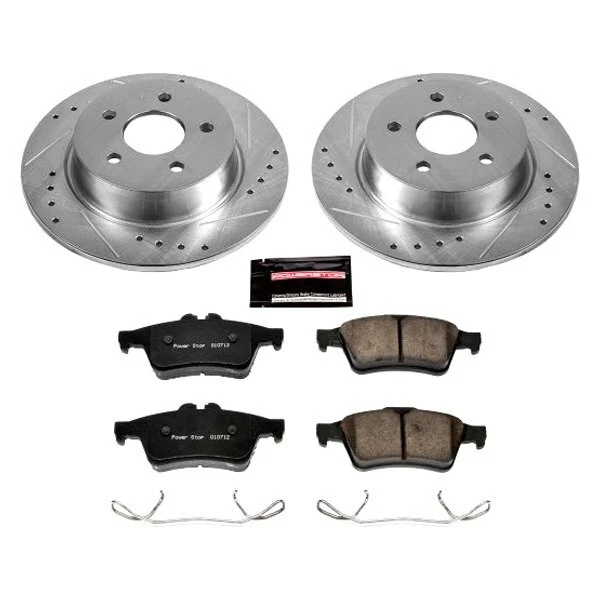 Комплект спортивных тормозов Power Stop 1-Click Z23 Evolution для Ford Escape 13–16 годов выпуска - Изображение 2 из 2