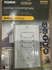TORK 15-Amps 120-volt In-wall Countdown Indoor Lighting Timer