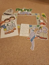 My Mind's Eye/Frame Ups~My Pet Bird~ Die Cut set for scrapbooking