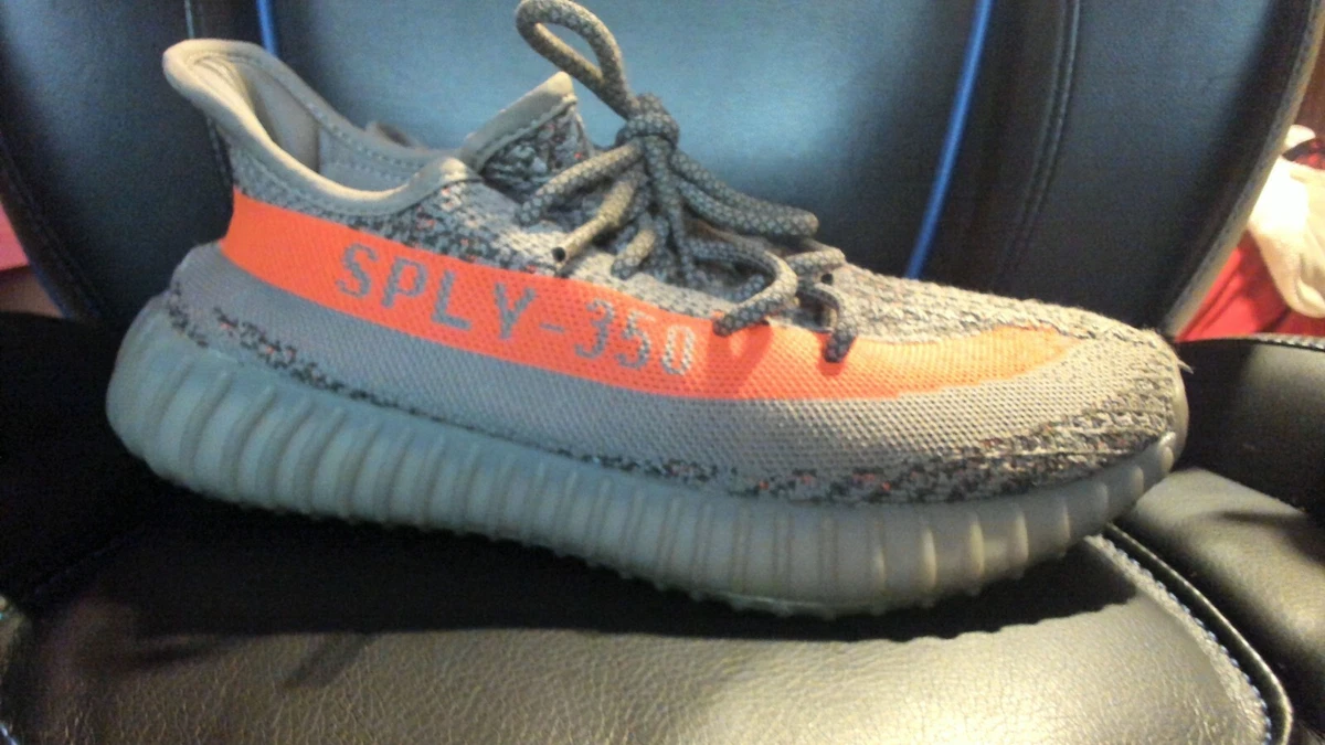 sandsynlighed Læring Holde Size 8.5 - adidas Yeezy Boost 350 V2 Beluga Reflective orange and gray  195736204423 | eBay