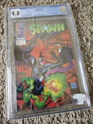 Spawn #1 Image 1992 CGC 9.8 Todd McFarlane 1st Appearance | eBay