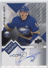 2023-24 Upper Deck Premier Precipice Rookies Zach Benson #PPR-ZB Auto 2tb