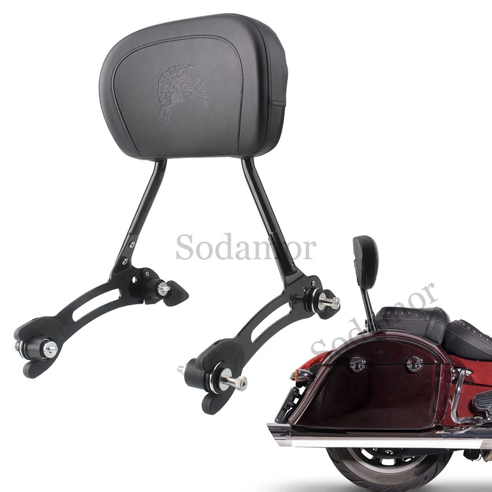 Für Indian Chieftain Dark Horse 2016-2024 Sitzteile Sissy Bar Rack Rückenlehne - Bild 1 von 4