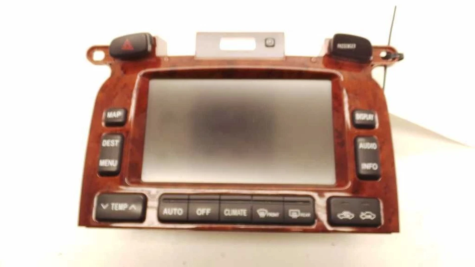 06-07 TOYOTA HIGHLANDER MULTIMEDIA INFORMATION DISPLAY SCREEN ASSEMBLY - Image 2 of 4