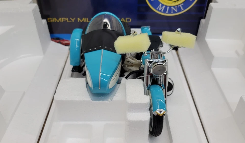 Franklin Mint Harley Davidson 1958 Duo Sidecar-Limited Edition Model - Image 2 of 4