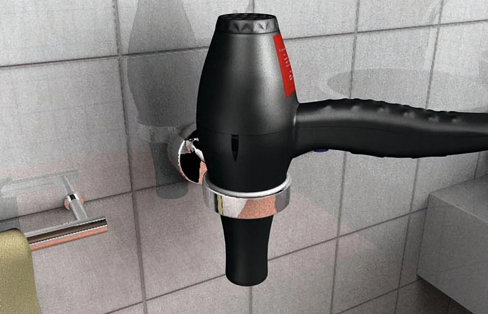 fischer Badkleber 4er Pack (4x4g) - Befestigen ohne Bohren für Badaccessoires - Bild 3 von 4