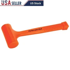 64 Oz Hi-Viz Dead Blow Hammer Lightweight Durable Tool Auto Repair Carpentry New
