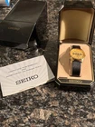 Vtg 1992 Duke National Champions Seiko Watch - Full Set Box & Papers - Rare!