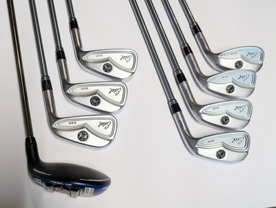  Edel Sls-01 Cobra King SZ Hybrid Iron Set 6-Pw Gw Sw Stiff Ozik Program 37.5