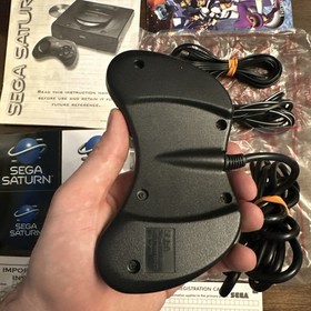 Sega Saturn Console - Complete CIB In Plastic - Tested - Authentic - Clean!