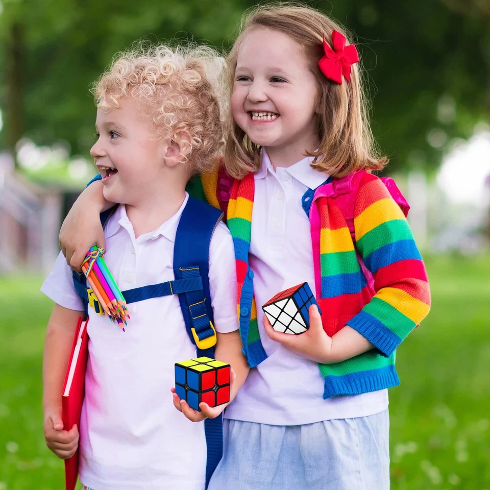 Speed Cube Set, Puzzle Cube, Magic Cube 2X2 4X4 Pyraminx Pyramid Megaminx Fenghu - Image 2 of 4