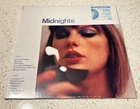 Taylor Swift Midnights Moonstone Blue Edition 12" LP 33 RPM Sealed Blue Vinyl