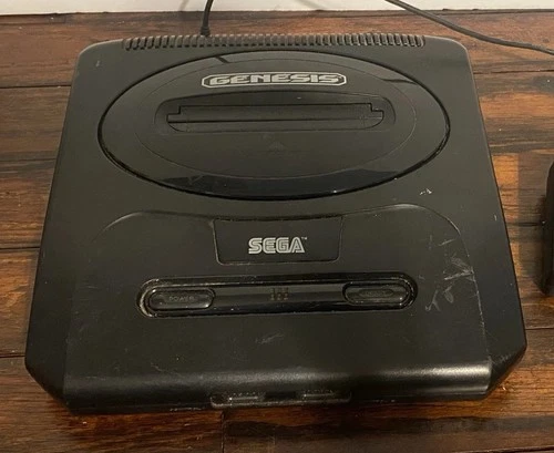 VTG Sega Genesis Model 2 MK-1631 Console NTSC Black 16-Bit Game System UNTESTED