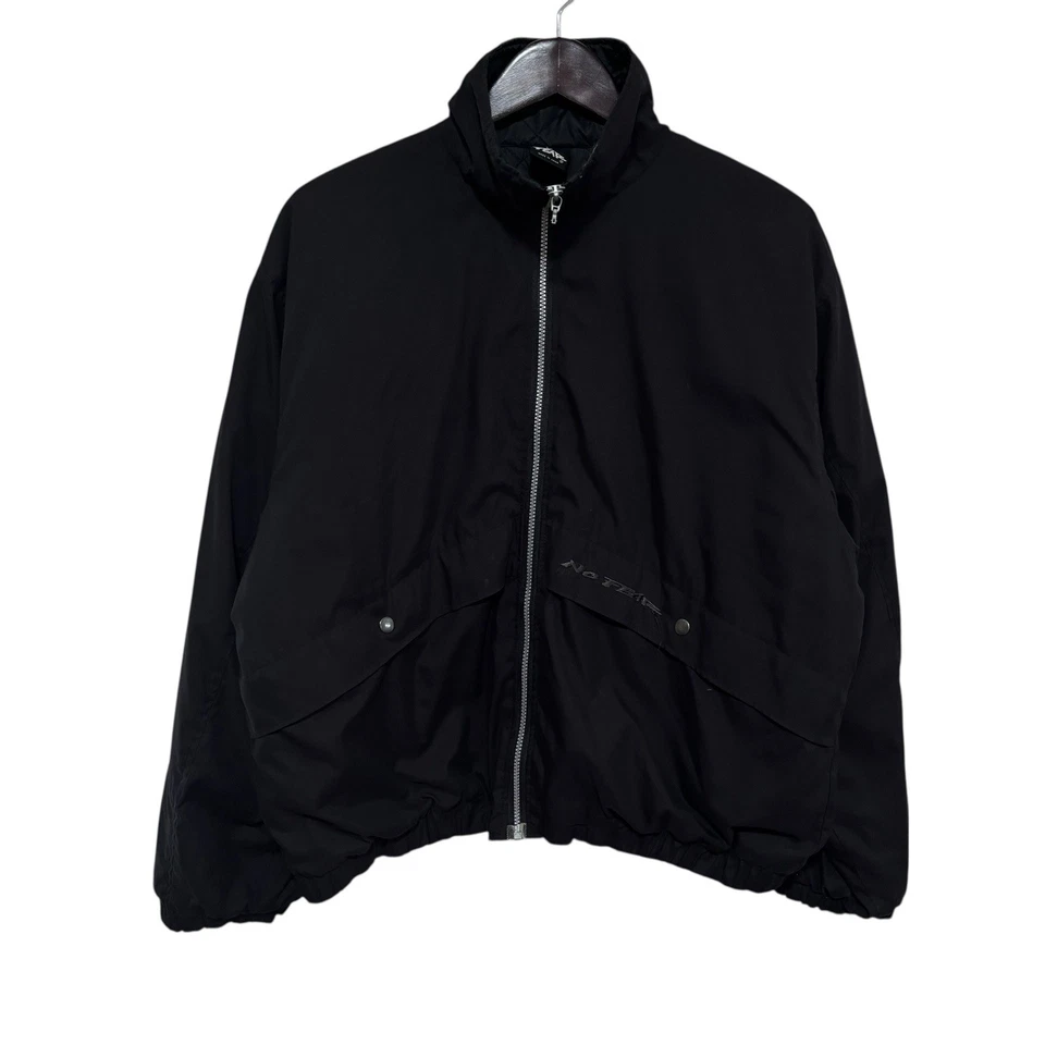 Chaqueta De Colección No Fear Cremallera Completa Logo Bordado Cremallera Edredón Forrado Mediana 25x26 Foto 3 de 4