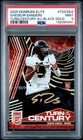2025 Donruss Elite Football Black Gold Shedeur Sanders #TOC-SSA PSA 9