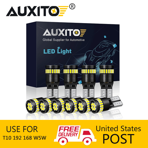 20pcs 192 168 194 LED Light Bulbs T10 Wedge Samsung High Power 10W Xenon White - Picture 2 of 10