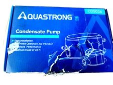 Aquastrong CDS036 Gray White Easy Installation Low Noise Condensate Pump